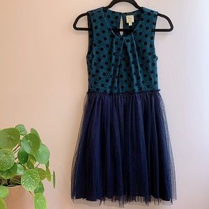 Weston Wear/…made in San Francisco for Anthropologie Petite Sweater/Tulle Dress